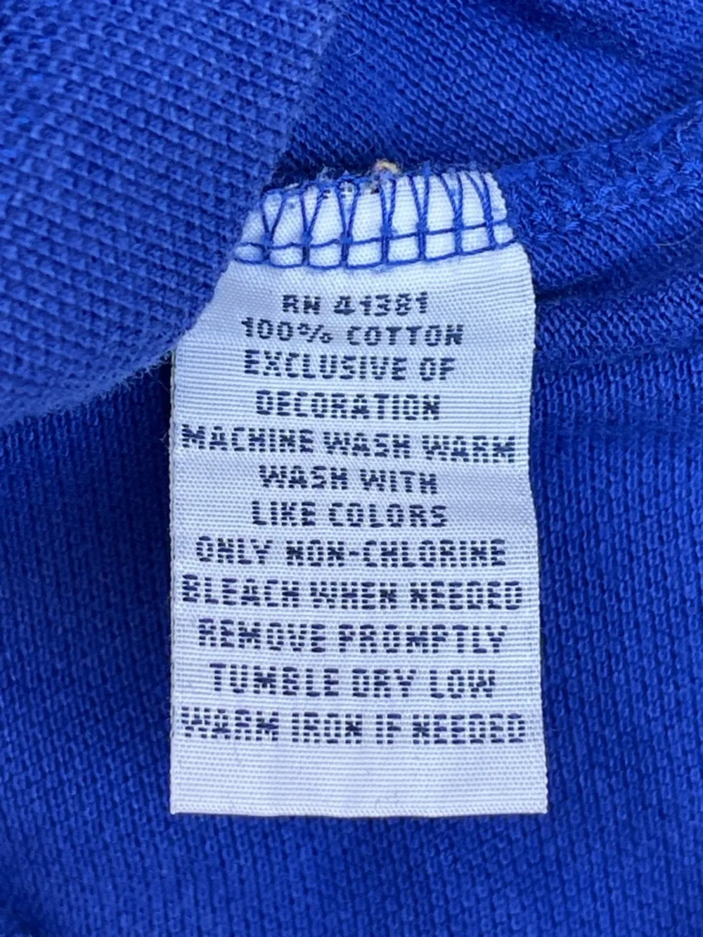Polo Ralph Lauren Polo shirt Royal Blue with Neon Green Big Pony Logo Preppy M